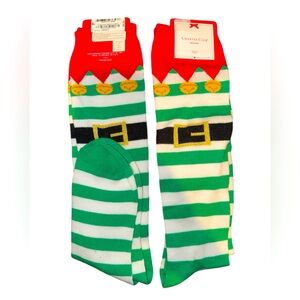 🎅🏼NWT! Holiday Unisex Elf Long Socks
